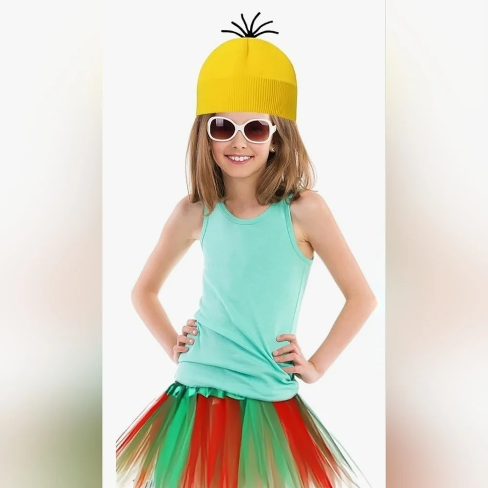 Girls Minion-Inspired Costume Set